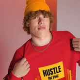 Hustle For Your MuscleHustle For Your Muscle SweatshirtStay warm and stylish during your toughest workouts with our Hustle For Your Muscle Sweatshirt. Crafted to withstand the colder months, this sturdy yet comfortable s[Bal]