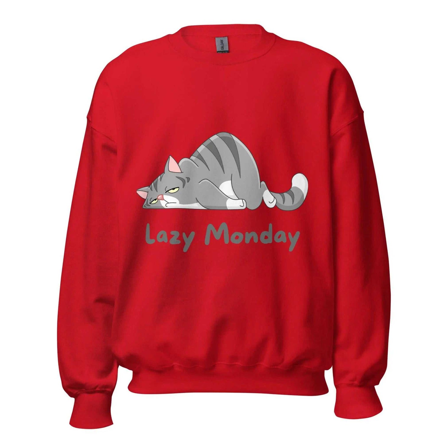 Lazy Monday SweatshirtLazy Monday SweatshirtEmbrace the comfort and warmth of our Lazy Monday Sweatshirt, the perfect companion for those cozy, relaxed days. Crafted to keep you snug and stylish during the col[Bal]