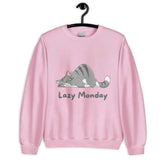Lazy Monday SweatshirtLazy Monday SweatshirtEmbrace the comfort and warmth of our Lazy Monday Sweatshirt, the perfect companion for those cozy, relaxed days. Crafted to keep you snug and stylish during the col[Bal]