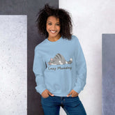 Lazy Monday SweatshirtLazy Monday SweatshirtEmbrace the comfort and warmth of our Lazy Monday Sweatshirt, the perfect companion for those cozy, relaxed days. Crafted to keep you snug and stylish during the col[Bal]
