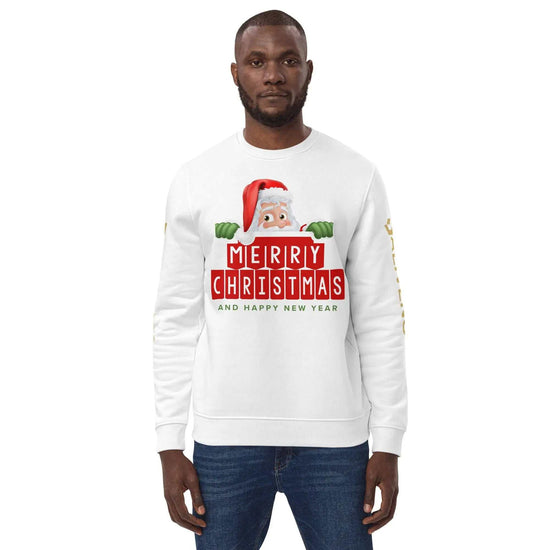Merry Christmas EcoMerry Christmas Eco SweatshirtCelebrate the season in style with our Merry Christmas Eco Sweatshirt, designed for both comfort and sustainability. Elevate your look with this unisex sweatshirt, f[Bal]
