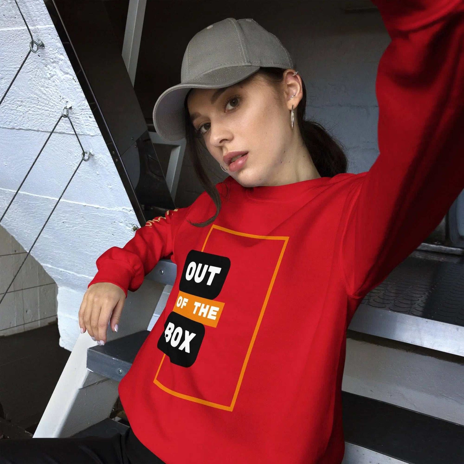 Out Of The BoxOut Of The Box SweatshirtIntroducing our Out Of The Box Sweatshirt, the perfect blend of style and comfort for the colder months. Crafted to keep you cozy and warm, this sweatshirt offers a [Bal]