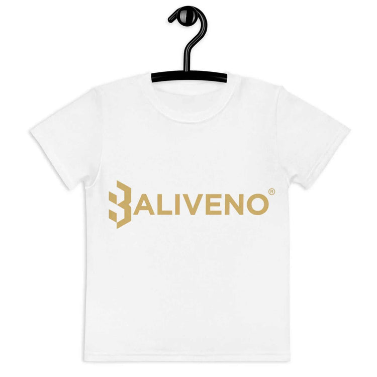 Kids Crew NeckKids crew neck t-shirtGive your kids a wardrobe essential that ticks all the boxes with our Kids Crew Neck T-Shirt. This colorful tee not only boasts a vibrant design that looks great but[Bal]