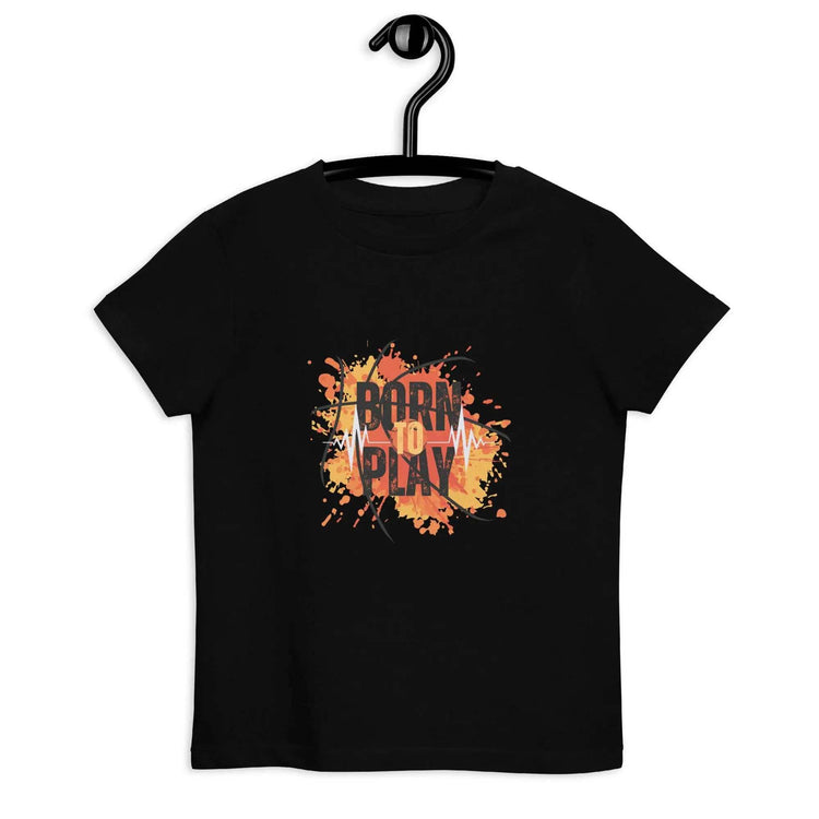 Born To PlayBorn To Play Kids T-ShirtGet your little ones ready for fun in the ultra-soft Born To Play 100% Organic Cotton Kids Graphic Tee. This comfy crewneck t-shirt features an adorable "Born To Pla[Bal]