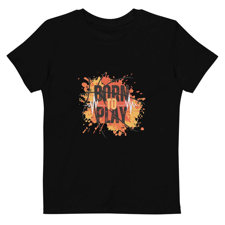 Born To PlayBorn To Play Kids T-ShirtGet your little ones ready for fun in the ultra-soft Born To Play 100% Organic Cotton Kids Graphic Tee. This comfy crewneck t-shirt features an adorable "Born To Pla[Bal]