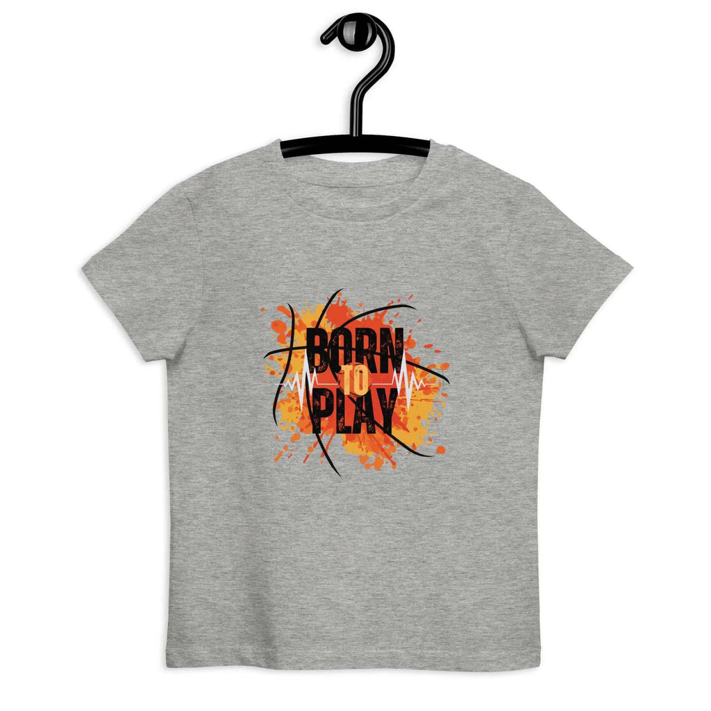 Born To PlayBorn To Play Kids T-ShirtGet your little ones ready for fun in the ultra-soft Born To Play 100% Organic Cotton Kids Graphic Tee. This comfy crewneck t-shirt features an adorable "Born To Pla[Bal]