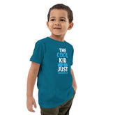 Cool Kid JustThe Cool Kid Just Showed Up T-shirtIntroducing "The Cool Kid Just Showed Up" T-shirt – the perfect blend of style, comfort, and sustainability for your little trendsetter! Crafted from 100% organic ri[Bal]
