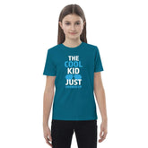 The Cool KidThe Cool Kid Just Showed Up T-shirtIntroducing "The Cool Kid Just Showed Up" T-shirt – the perfect blend of style, comfort, and sustainability for your little trendsetter! Crafted from 100% organic ri[Bal]