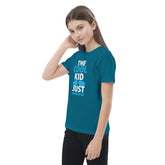 The Cool KidThe Cool Kid Just Showed Up T-shirtIntroducing "The Cool Kid Just Showed Up" T-shirt – the perfect blend of style, comfort, and sustainability for your little trendsetter! Crafted from 100% organic ri[Bal]