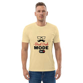 Best Dad Mode OnBest Dad Mode On T-ShirtCelebrate fatherhood in eco-friendly comfort with the "Best Dad Mode On" Graphic Organic Cotton Crewneck T-Shirt. This soft 100% organic ring-spun cotton tee feature[Bal]
