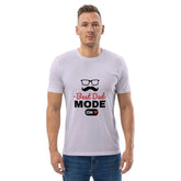 Best Dad Mode OnBest Dad Mode On T-ShirtCelebrate fatherhood in eco-friendly comfort with the "Best Dad Mode On" Graphic Organic Cotton Crewneck T-Shirt. This soft 100% organic ring-spun cotton tee feature[Bal]