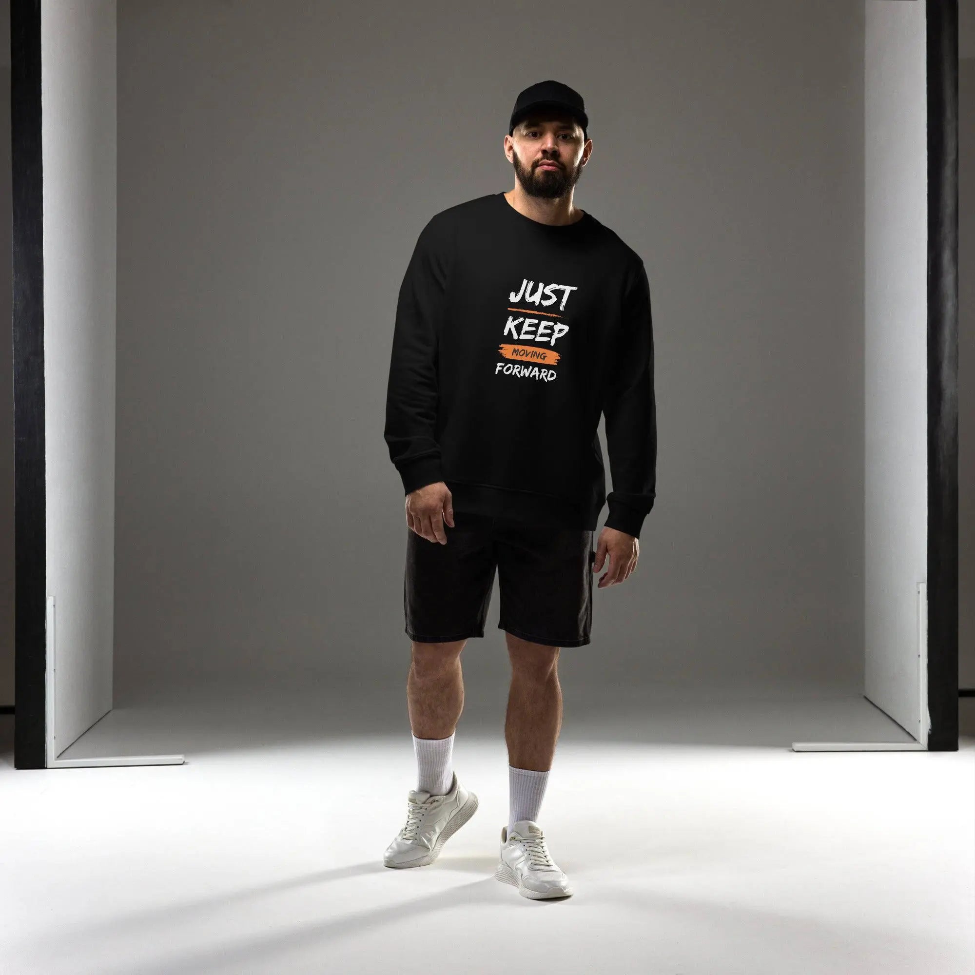 Just Keep Moving Forward Sweatshirt - BALIVENO