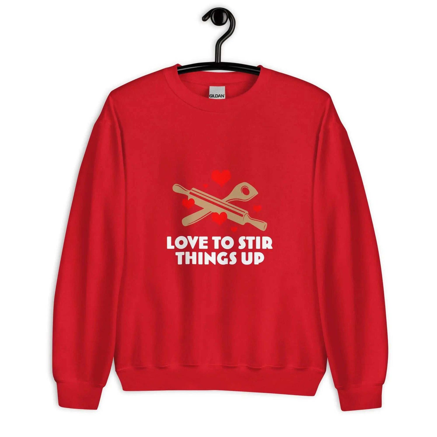 Love To StirLove To Stir Things Up SweatshirtEmbrace your unique style with our Love To Stir Things Up Sweatshirt, a sturdy and warm essential designed to keep you cozy during the colder months. Crafted with ca[Bal]