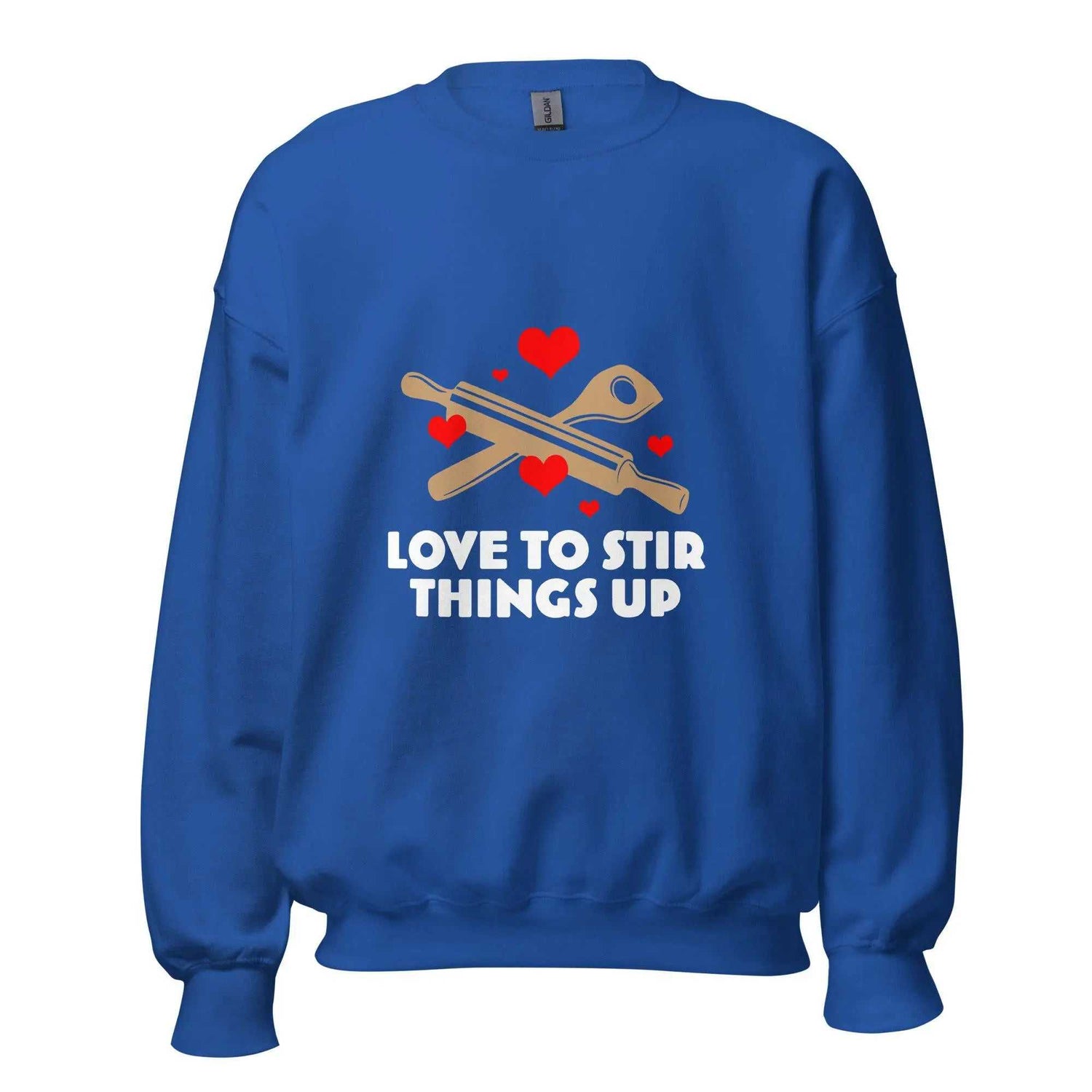 Love To StirLove To Stir Things Up SweatshirtEmbrace your unique style with our Love To Stir Things Up Sweatshirt, a sturdy and warm essential designed to keep you cozy during the colder months. Crafted with ca[Bal]