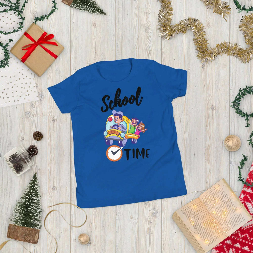 School TimeSchool Time Kids T-ShirtThis is the tee that you've been looking for, and it's bound to become a favorite in any youngster's wardrobe. It's light, soft, and comes with a unique design that [Bal]
