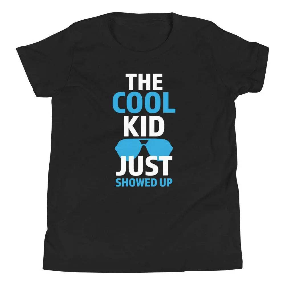 The Cool KidThe Cool Kid Just Showed Up T-ShirtIntroducing "The Cool Kid Just Showed Up" T-shirt – the perfect blend of style, comfort, and sustainability for your little trendsetter! Crafted from 100% organic ri[Bal]