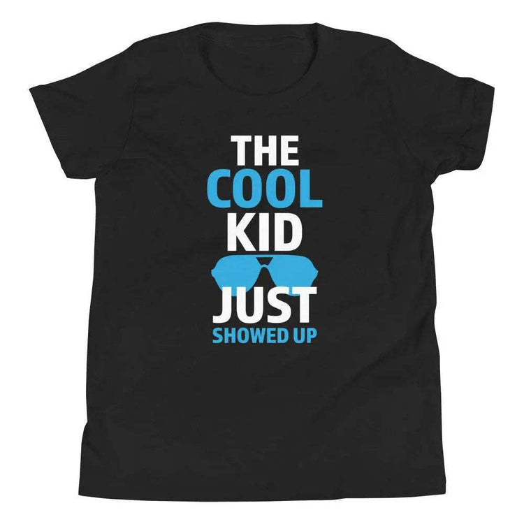 The Cool KidThe Cool Kid Just Showed Up T-ShirtIntroducing "The Cool Kid Just Showed Up" T-shirt – the perfect blend of style, comfort, and sustainability for your little trendsetter! Crafted from 100% organic ri[Bal]
