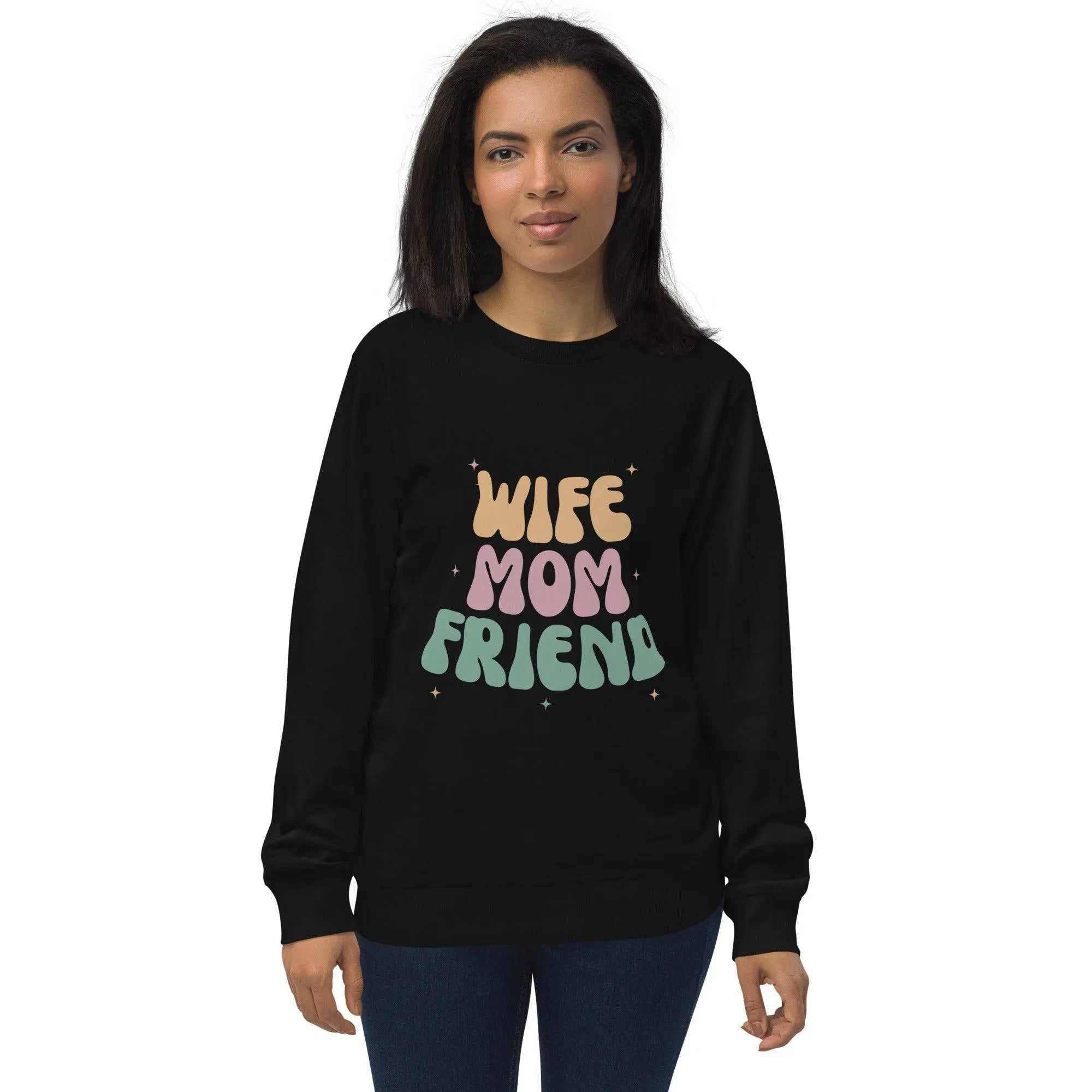 Wife Mom Friend Sweatshirt - BALIVENO