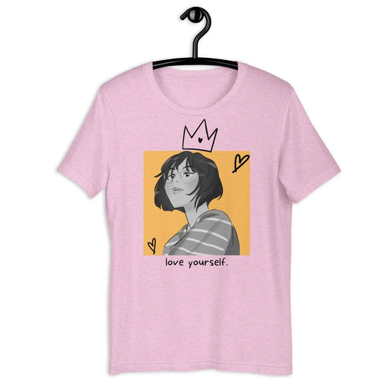 Love Yourself T-ShirtLove Yourself T-ShirtExperience the ultimate comfort and style with our Love Yourself T-Shirt, crafted to be everything you&