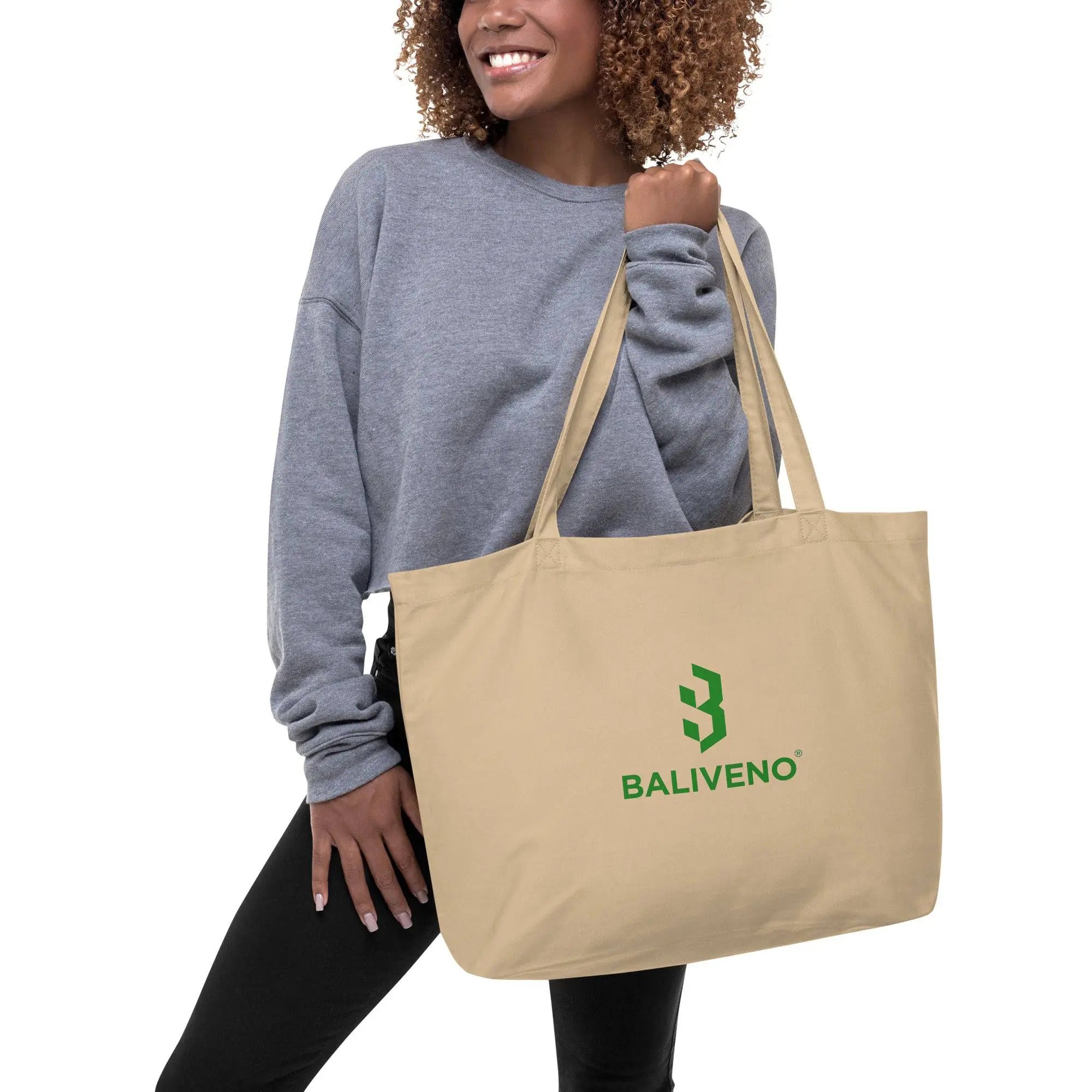 Large organic tote bag - BALIVENO