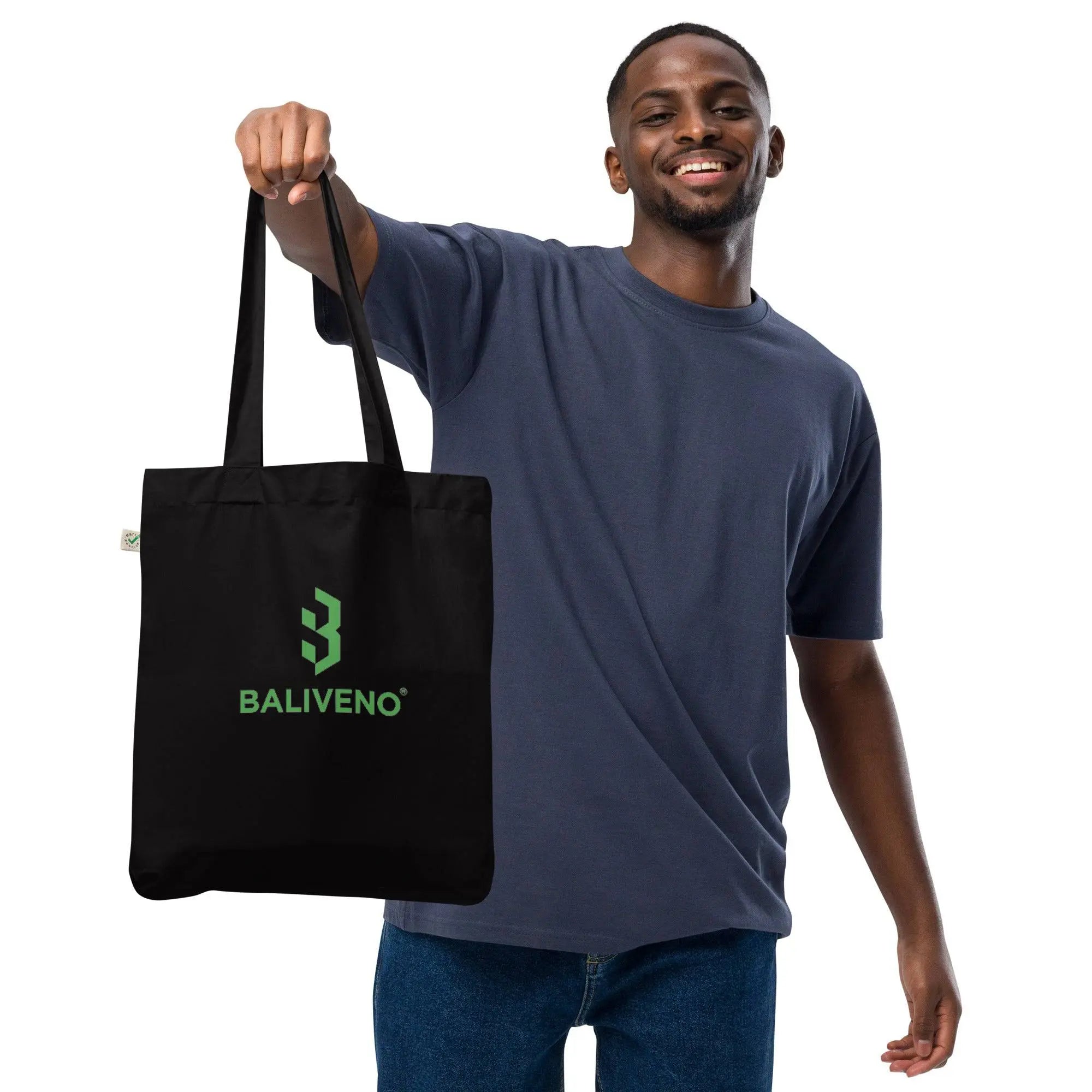 Organic fashion tote bag - BALIVENO