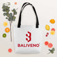 Tote bagTote bagIntroducing our stylish and spacious tote bag, designed to effortlessly carry everything you need while adding a touch of trendiness to your ensemble.
Crafted from 1[Bal]