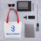 Tote bagTote bagIntroducing our stylish and spacious tote bag, designed to effortlessly carry everything you need while adding a touch of trendiness to your ensemble.
Crafted from 1[Bal]