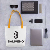 Tote bagTote bagIntroducing our stylish and spacious tote bag, designed to effortlessly carry everything you need while adding a touch of trendiness to your ensemble.
Crafted from 1[Bal]