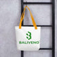 Tote bagTote bagIntroducing our stylish and spacious tote bag, designed to effortlessly carry everything you need while adding a touch of trendiness to your ensemble.
Crafted from 1[Bal]