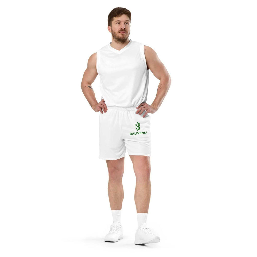 Unisex mesh shortsUnisex mesh shortsIntroducing our versatile Unisex Mesh Shorts, meticulously crafted to meet the demands of your active lifestyle. Engineered with flexibility in mind, these shorts ar[Bal]