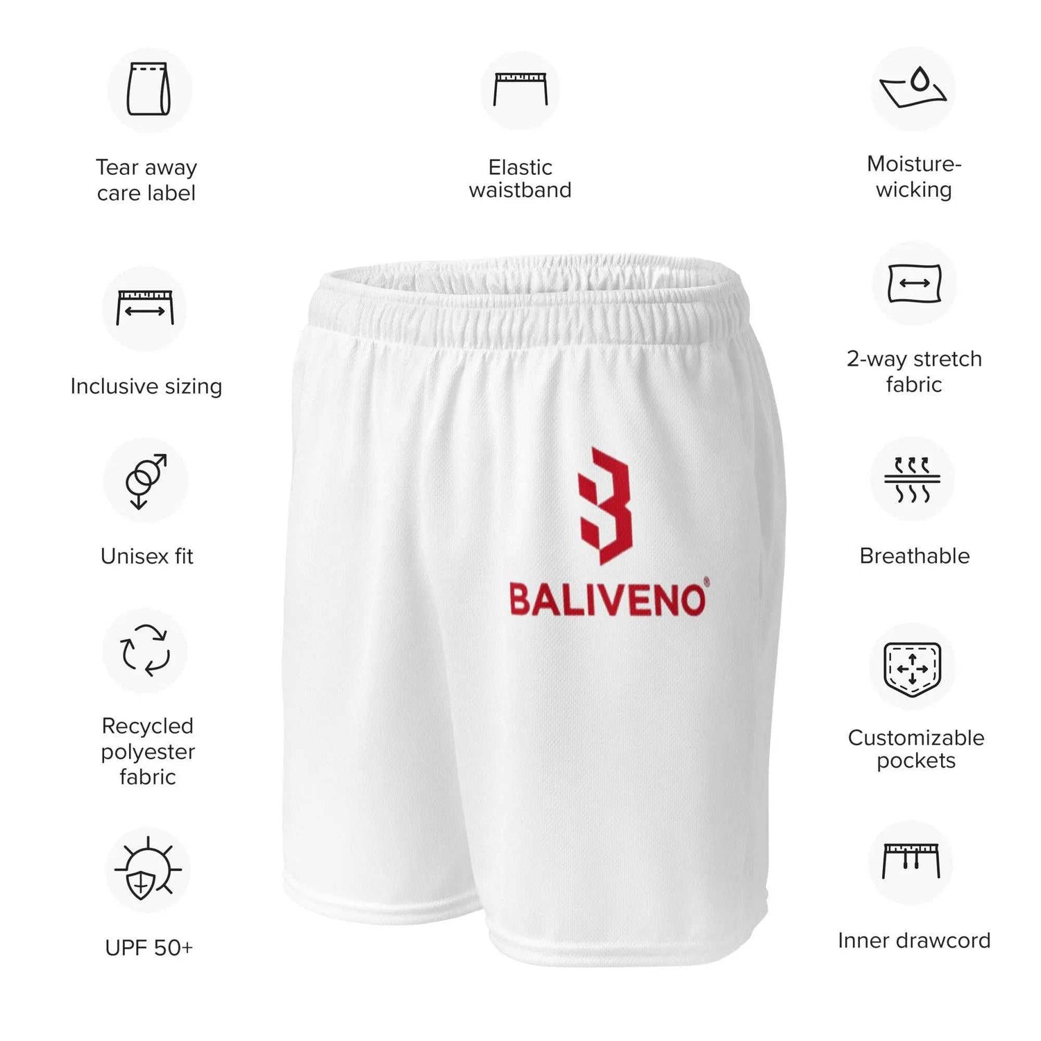 Unisex Mesh ShortsUnisex mesh shortsIntroducing our versatile Unisex Mesh Shorts, meticulously crafted to meet the demands of your active lifestyle. Engineered with flexibility in mind, these shorts ar[Bal]