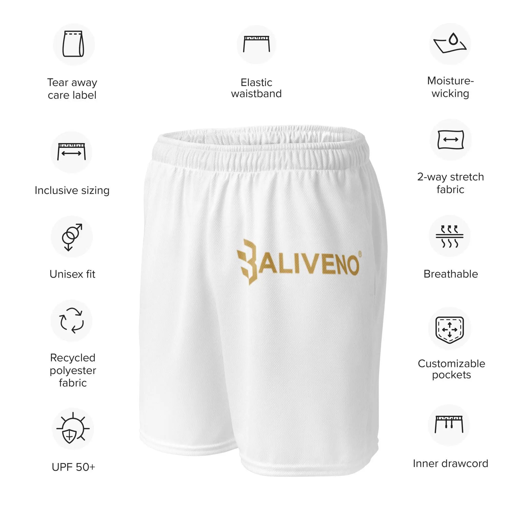 Unisex mesh shorts - BALIVENO