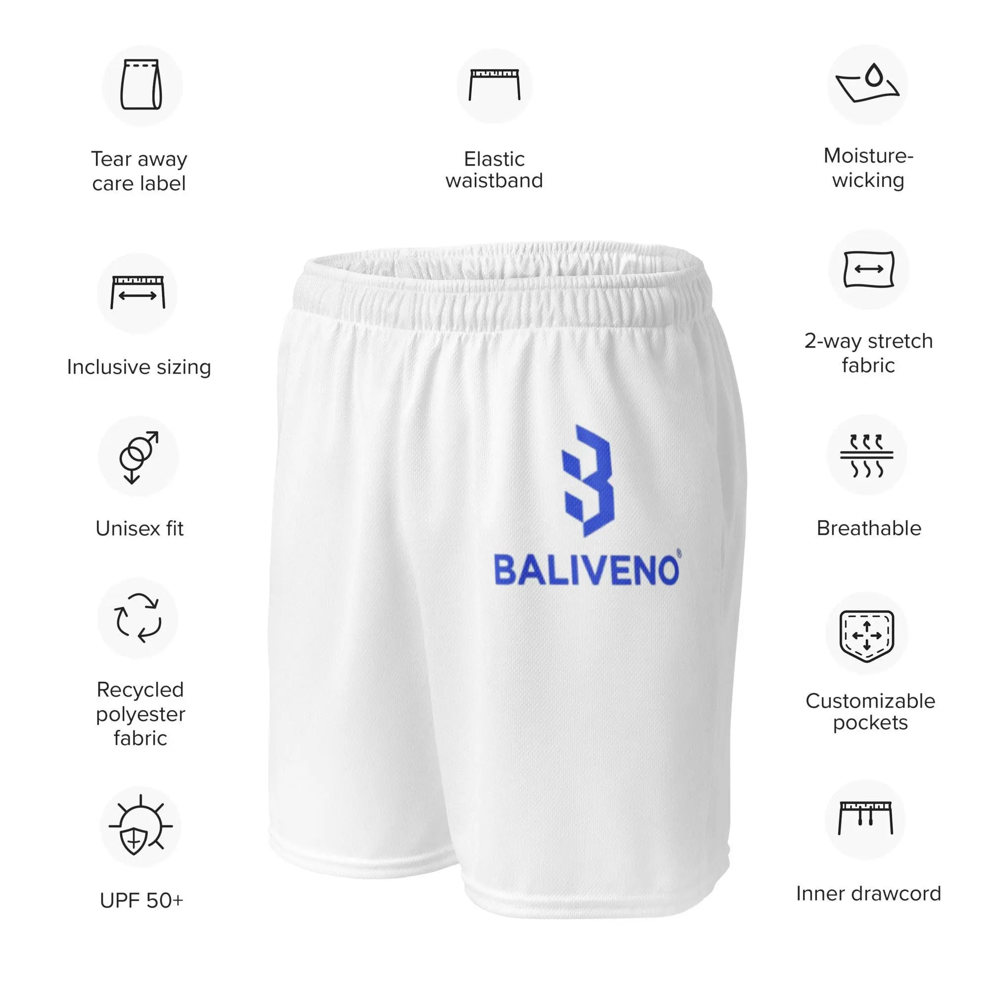 Unisex mesh shorts - BALIVENO