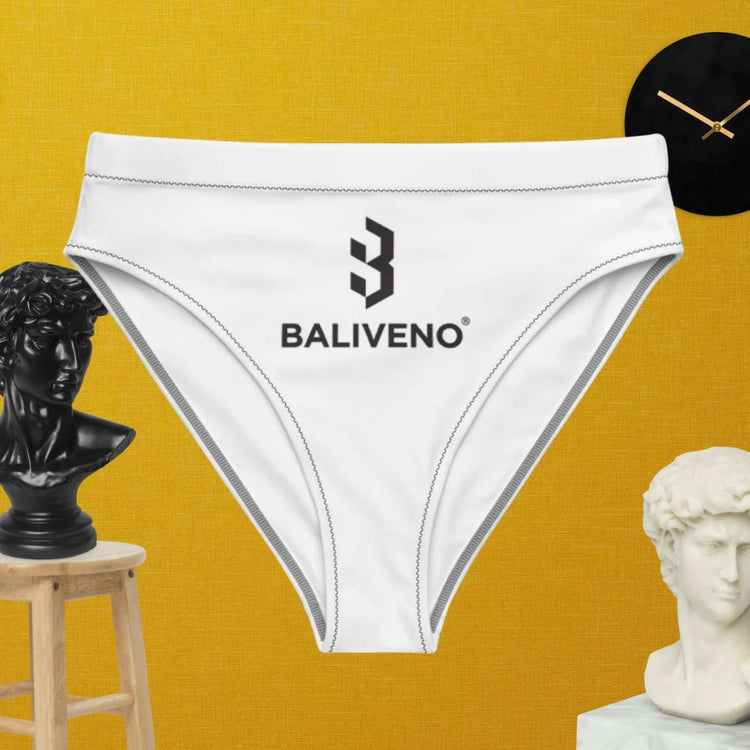 Recycled high-waisted bikini bottomRecycled high-waisted bikini bottomGet this Recycled high-waisted bikini bottom and match it with your favorite swimsuit top. It’s comfortable, high-waisted, and double-layered—perfect for an adventur[Bal]