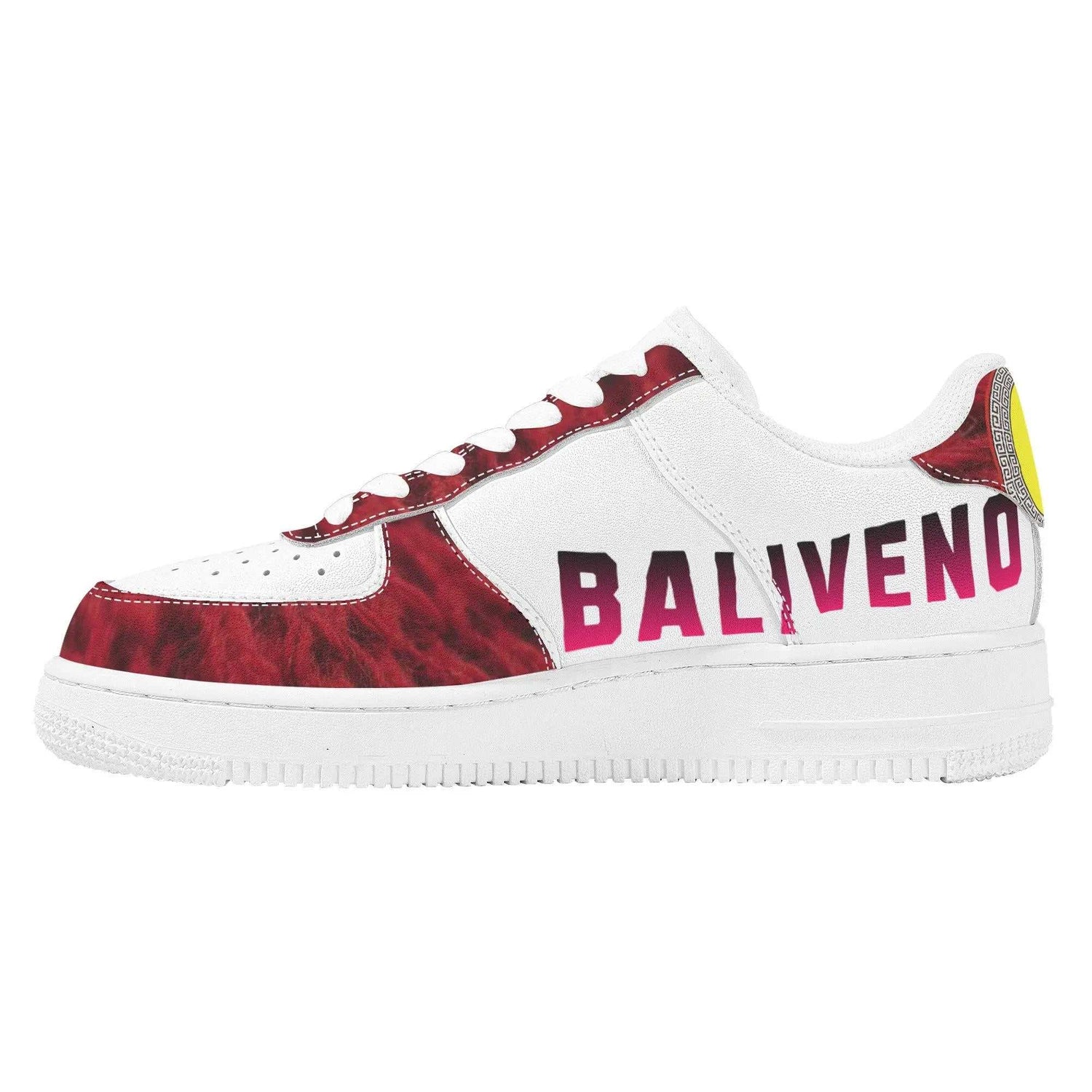 Baliveno Low Top Luxury Leather Sport SneakersBaliveno Low Top Luxury Leather Sport Sneakers* Custom all-over printed shoes with a low top and lace-up closure construction for a snug fit.* Made of high-quality eco-friendly PU upper to keep your shoes clean,[Bal]