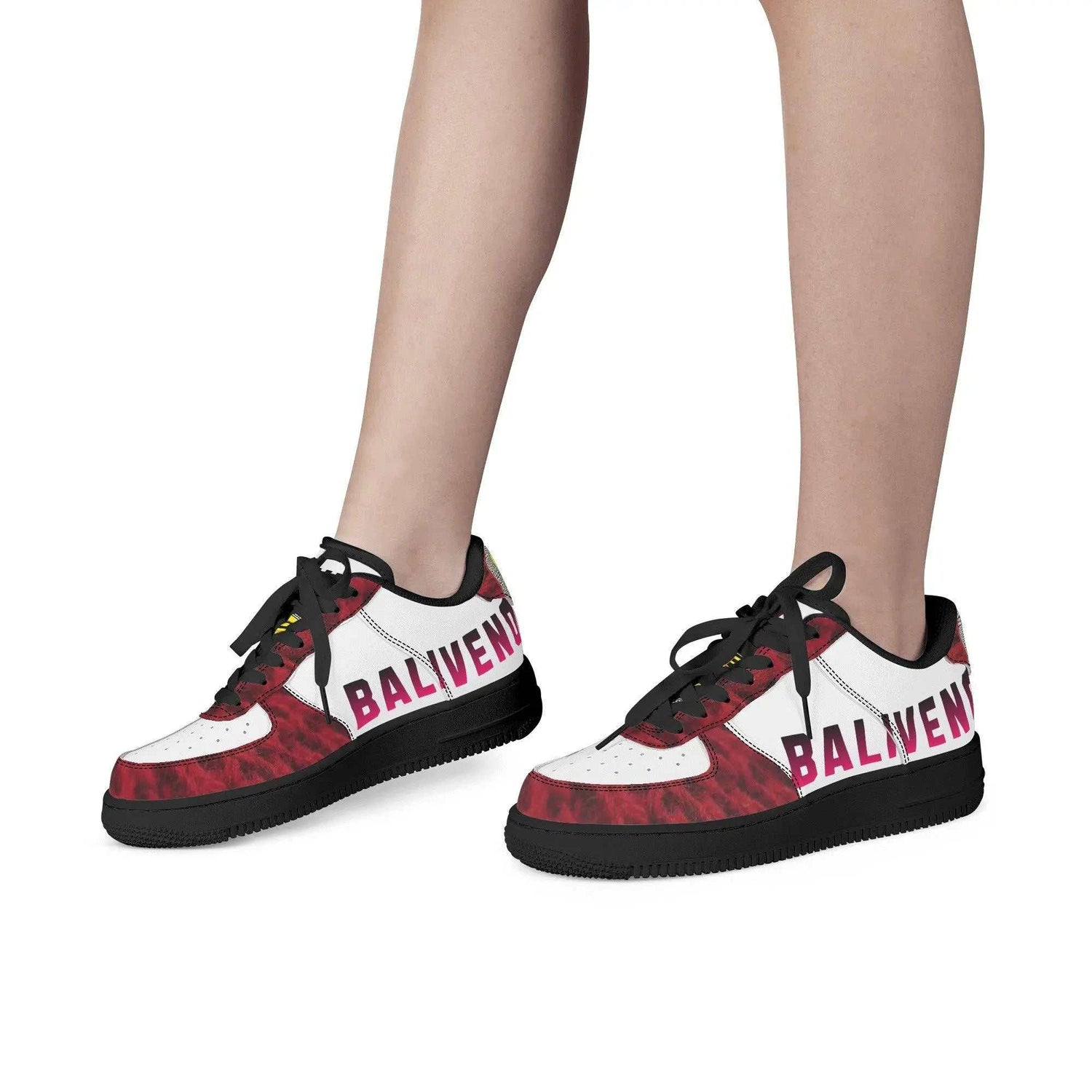 Baliveno Low Top Luxury Leather Sport SneakersBaliveno Low Top Luxury Leather Sport Sneakers* Custom all-over printed shoes with a low top and lace-up closure construction for a snug fit.* Made of high-quality eco-friendly PU upper to keep your shoes clean,[Bal]