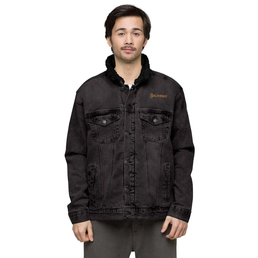 Baliveno denimBaliveno denim sherpa jacketStay cozy and sustainable in classic style with the Baliveno Sherpa Lined Denim Trucker Jacket. This heritage-inspired jean jacket features a soft recycled polyester[Bal]