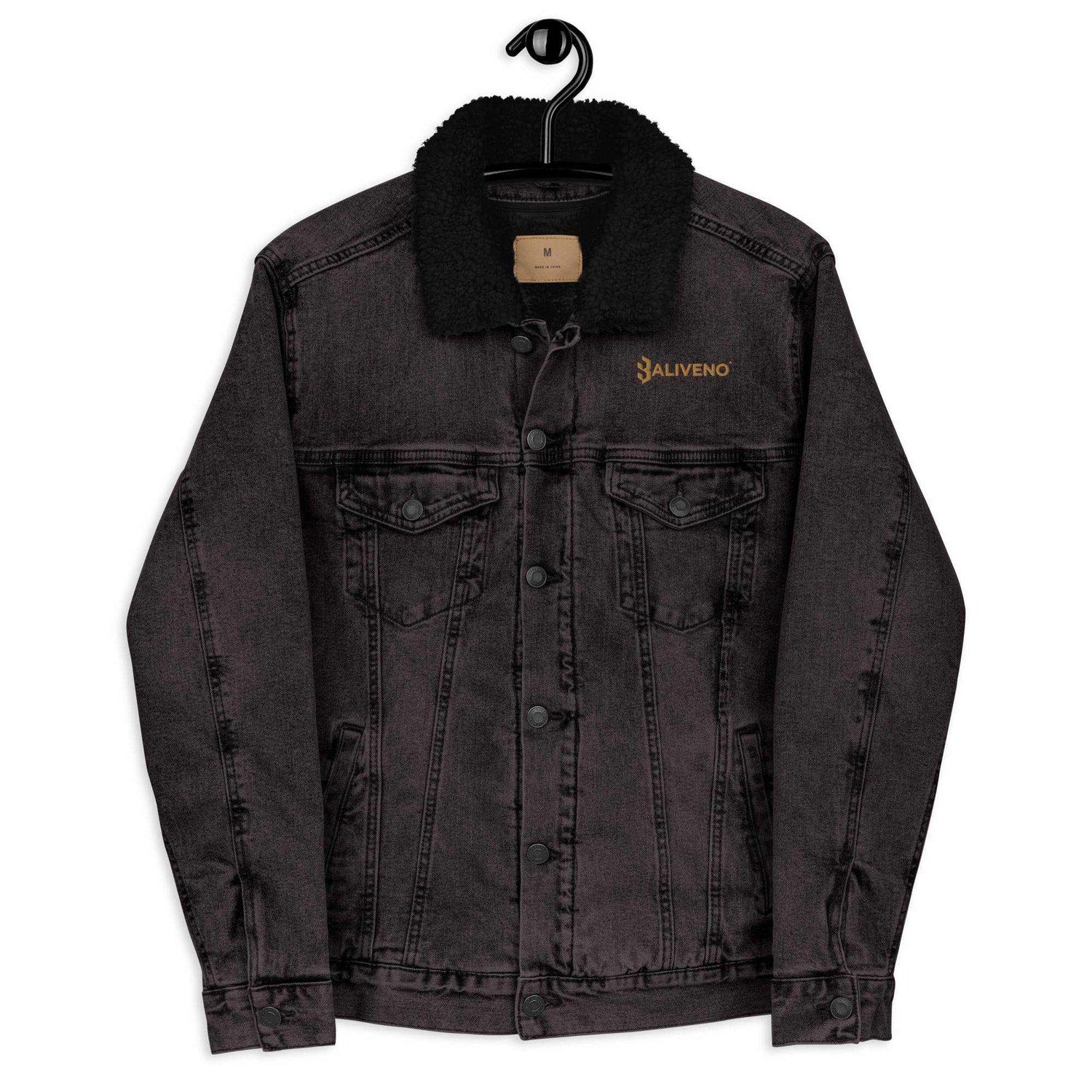 Baliveno denimBaliveno denim sherpa jacketStay cozy and sustainable in classic style with the Baliveno Sherpa Lined Denim Trucker Jacket. This heritage-inspired jean jacket features a soft recycled polyester[Bal]