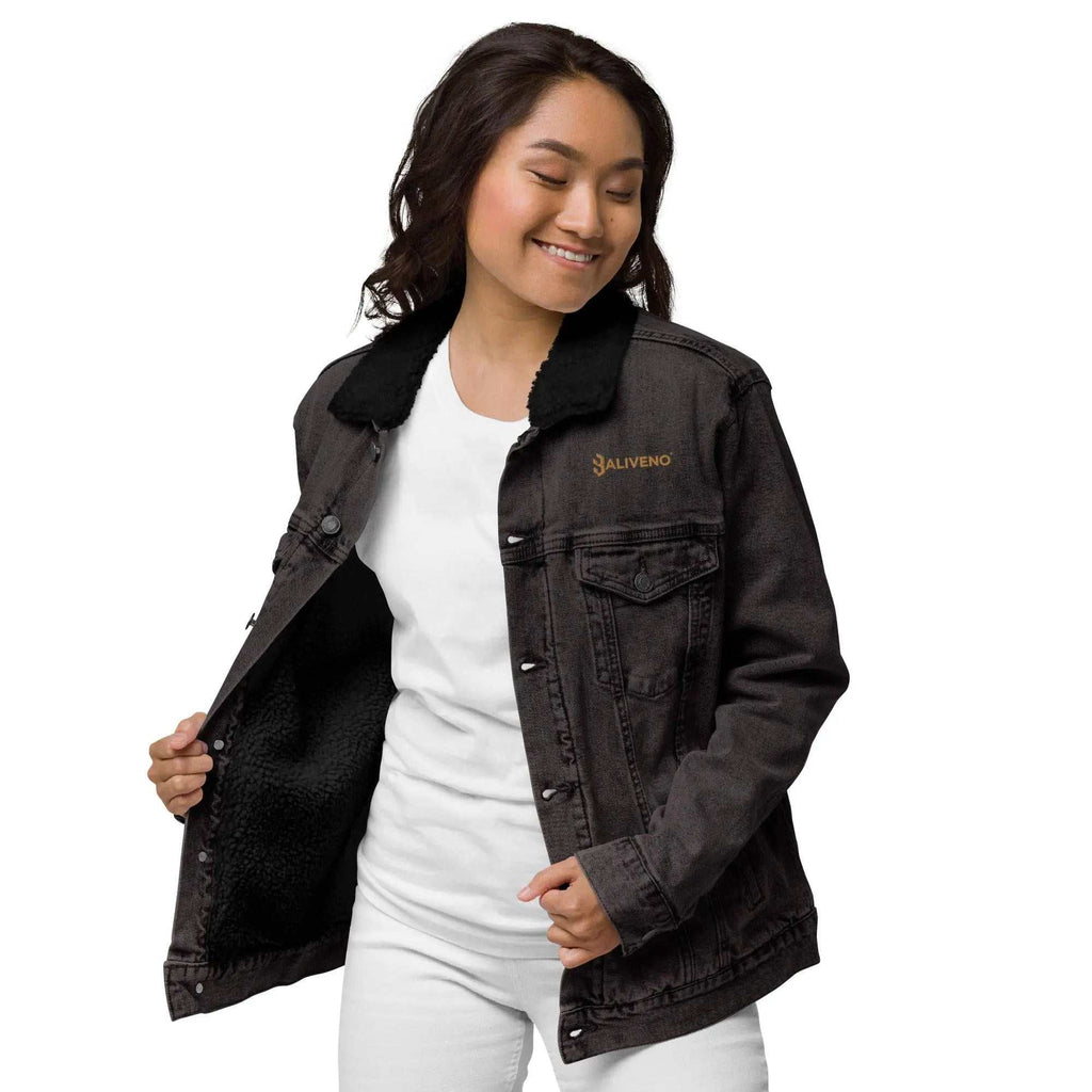Baliveno denimBaliveno denim sherpa jacketStay cozy and sustainable in classic style with the Baliveno Sherpa Lined Denim Trucker Jacket. This heritage-inspired jean jacket features a soft recycled polyester[Bal]