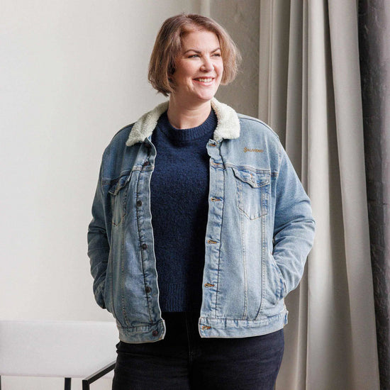 Baliveno denimBaliveno denim sherpa jacketStay cozy and sustainable in classic style with the Baliveno Sherpa Lined Denim Trucker Jacket. This heritage-inspired jean jacket features a soft recycled polyester[Bal]