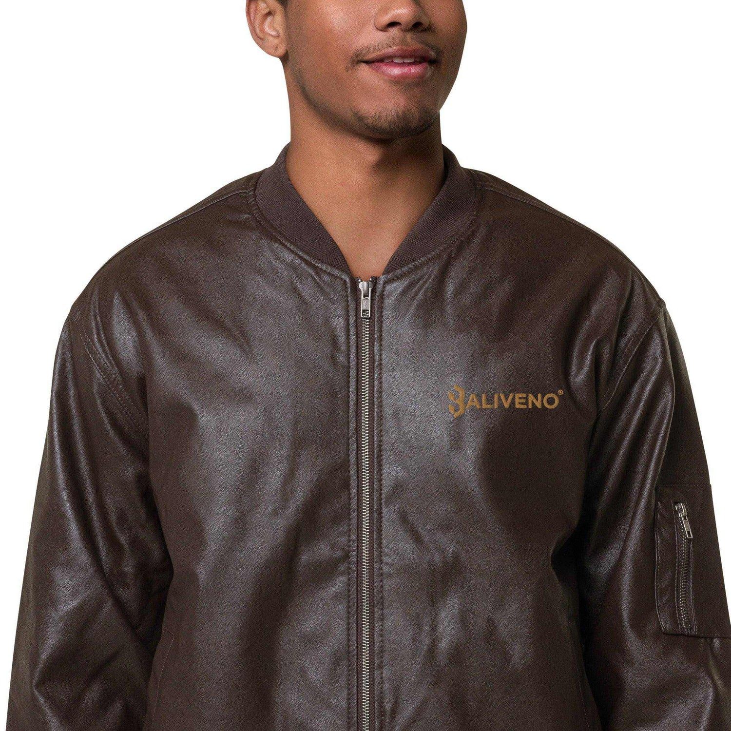 Baliveno LeatherBaliveno Leather Bomber JacketIf there’s an item that never goes out of style, it’s a leather jacket. Made of 100% PU leather, this classic piece will complement casual, chic, or sporty outfits.
[Bal]