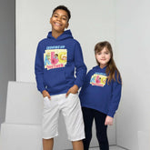 Growing Up Together HoodieGrowing Up Together HoodieIntroducing our Growing Up Together Hoodie – the epitome of snugness and style for your little one.
Designed to keep your child cozy and chic, this kids&