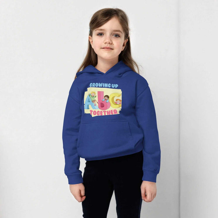 Growing Up Together HoodieGrowing Up Together HoodieIntroducing our Growing Up Together Hoodie – the epitome of snugness and style for your little one.
Designed to keep your child cozy and chic, this kids&