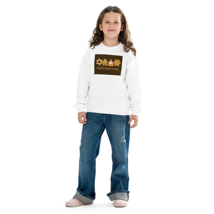 Happy New YearHappy New Year Youth sweatshirtWelcome the new year in style with our Happy New Year Youth Sweatshirt. Cozy yet cool, this crewneck sweatshirt is crafted for every adventure your young one embarks[Bal]