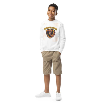 Heroes SwordHeroes Sword Youth SweatshirtGear up your young hero for all their adventures with our Heroes Sword Youth Sweatshirt. Crafted with comfort and style in mind, this crewneck sweatshirt is the perf[Bal]