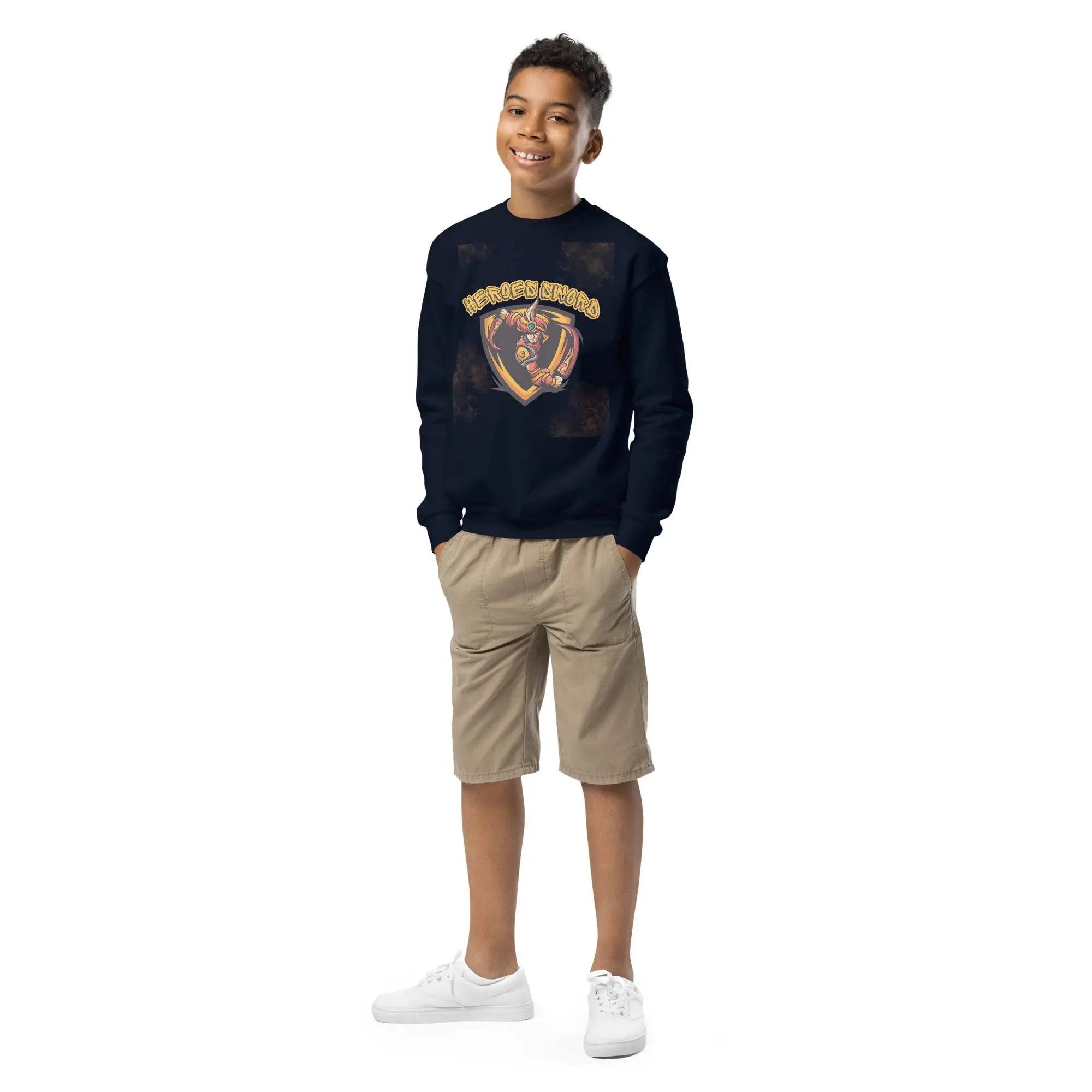 Heroes Sword Youth Sweatshirt - BALIVENO