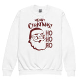 Ho Ho HoHo Ho Ho Youth crewneck sweatshirtSpread the festive cheer with our Ho Ho Ho Youth Crewneck Sweatshirt, designed to keep the little ones warm and cozy during the holiday season and beyond. Crafted fr[Bal]