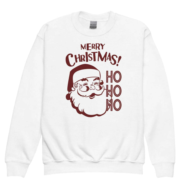 Ho Ho HoHo Ho Ho Youth crewneck sweatshirtSpread the festive cheer with our Ho Ho Ho Youth Crewneck Sweatshirt, designed to keep the little ones warm and cozy during the holiday season and beyond. Crafted fr[Bal]