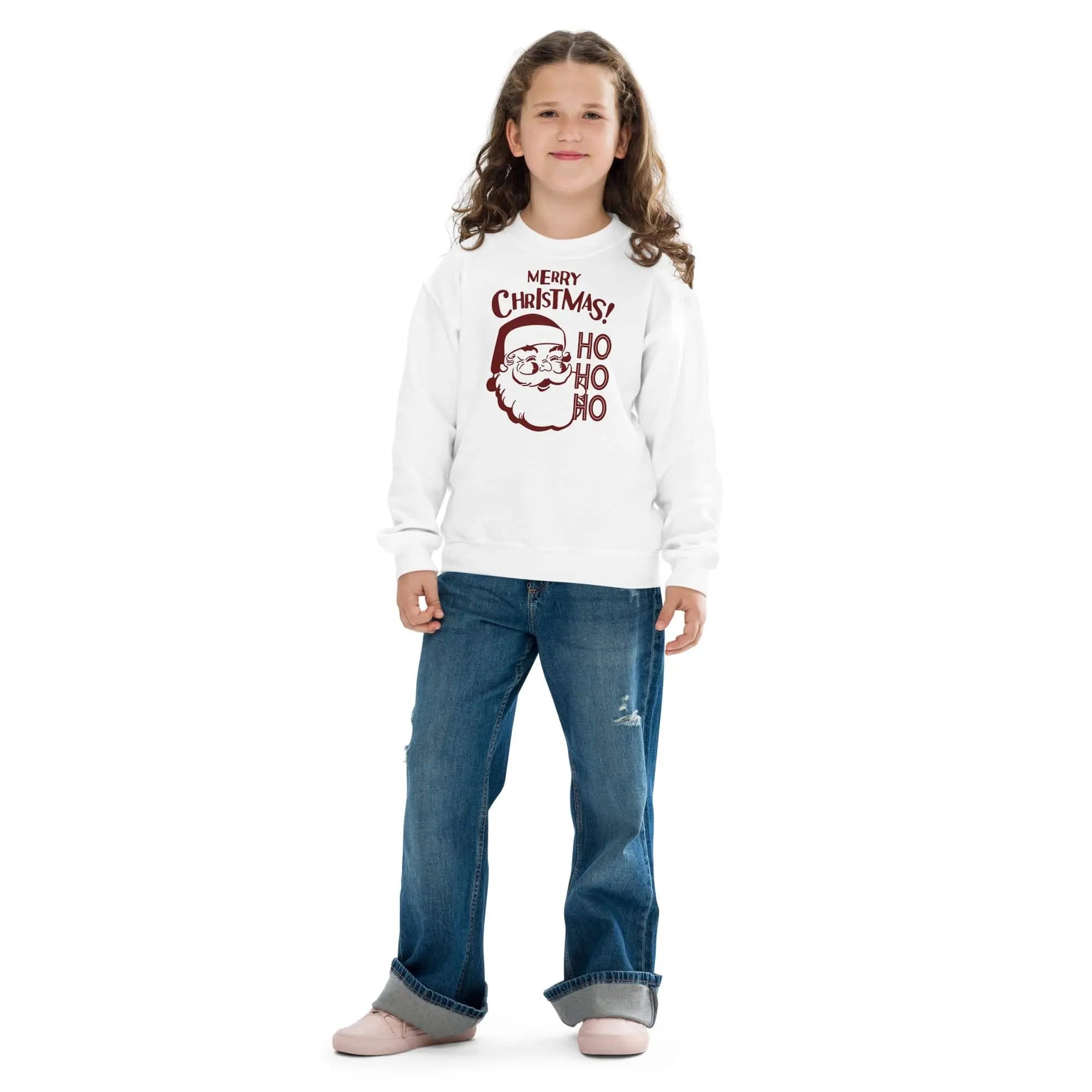 Ho Ho Ho Youth crewneck sweatshirt - BALIVENO