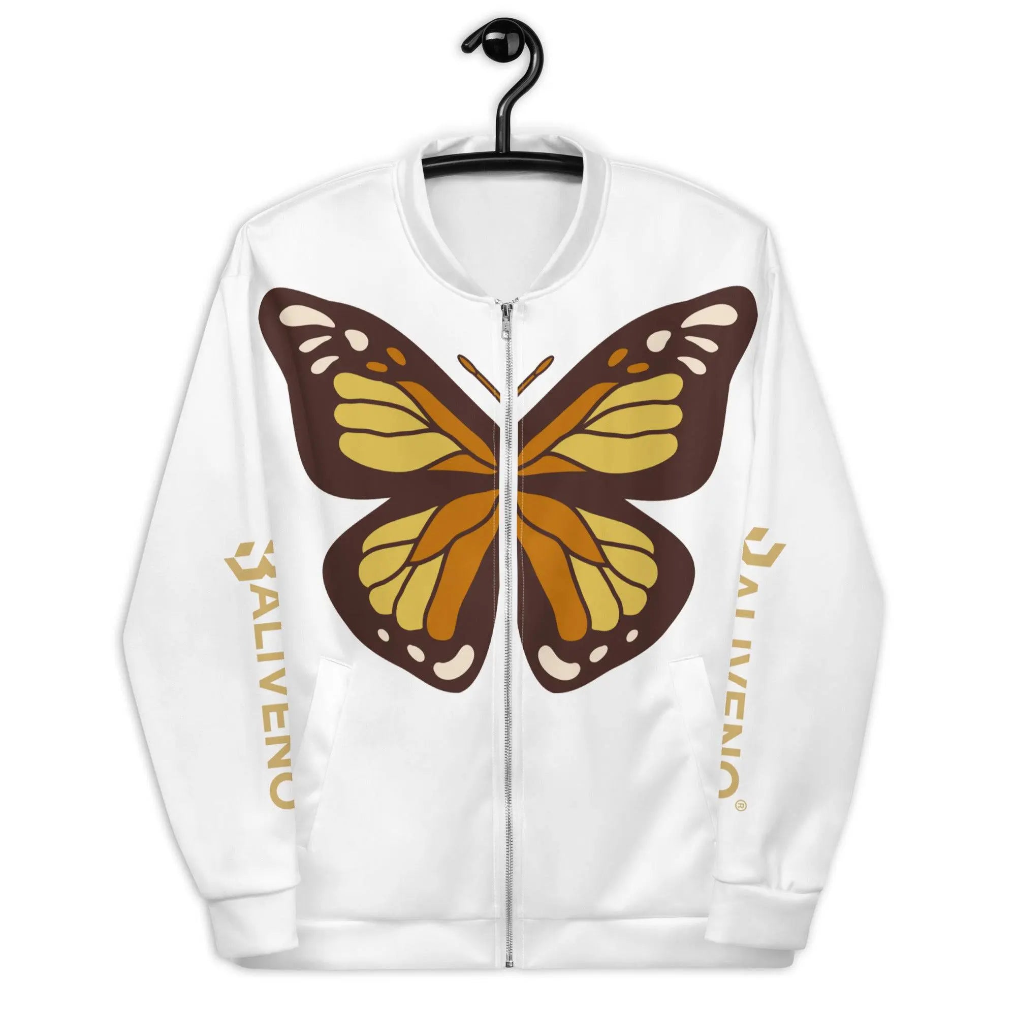 Life Is Like Butterfly Bomber Jacket - BALIVENO